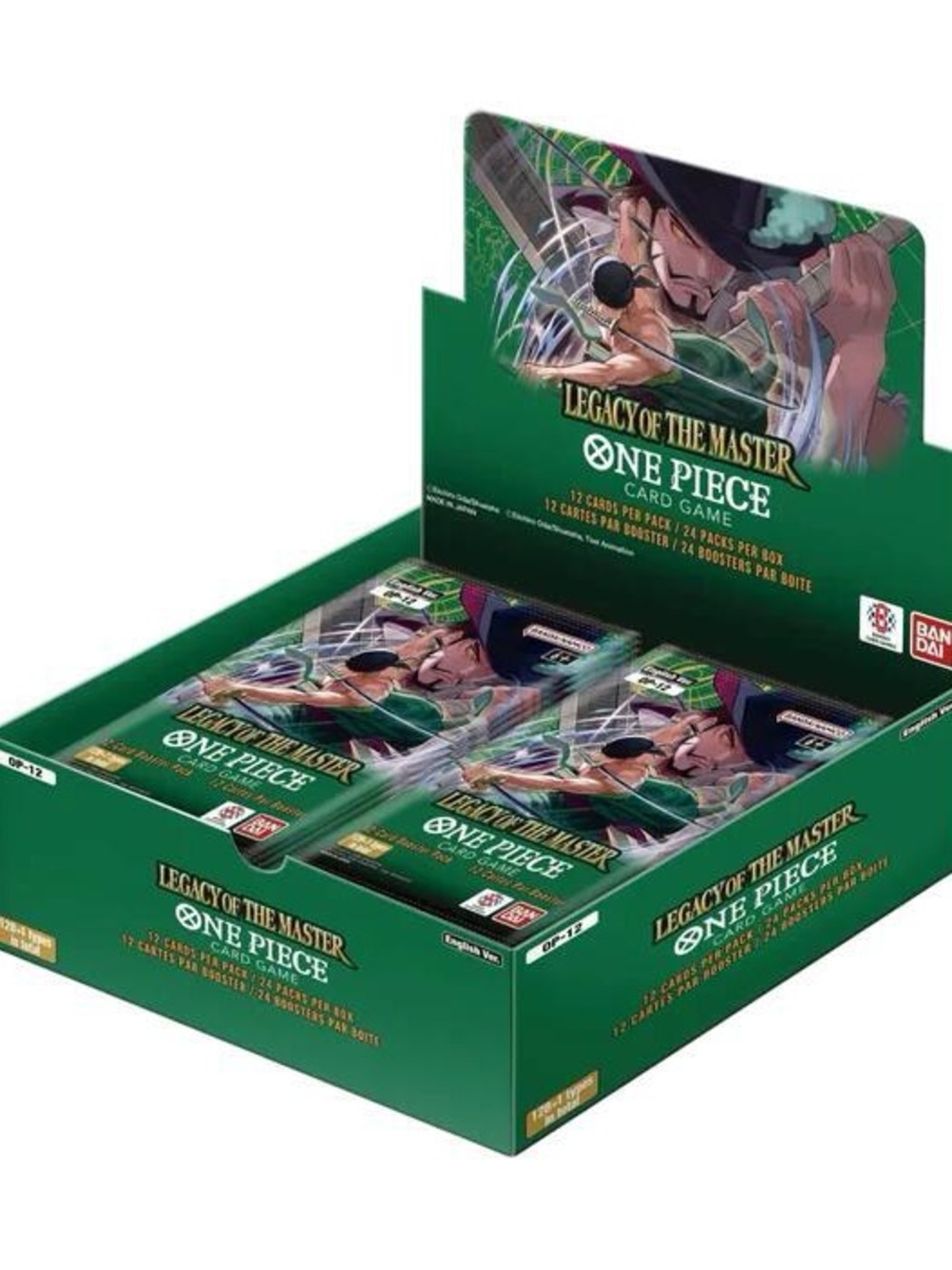 Bandai Namco One Piece Card Game Legacy of the Master OP-12 Booster Box UNSEALED